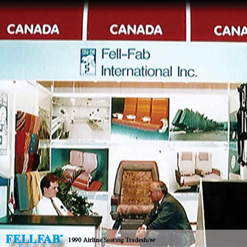 FELLFAB<sup>®</sup> Company History 1990 - Airline Show